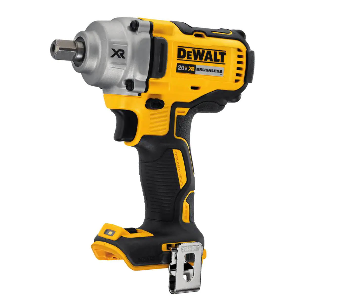 DCF894B 20-Volt MAX XR Cordless Brushless 1/2 in. Mid-Range Impact Wrench with Detent Pin Anvil (Tool-Only)