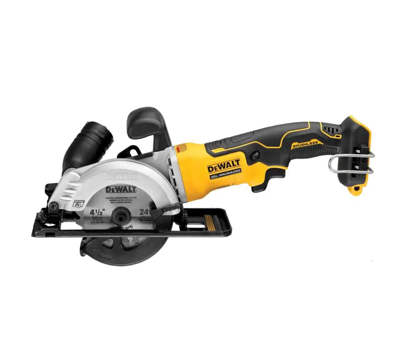 DCS571B ATOMIC 20-Volt MAX Cordless Brushless 4-1/2 in. Circular Saw (Tool-Only)