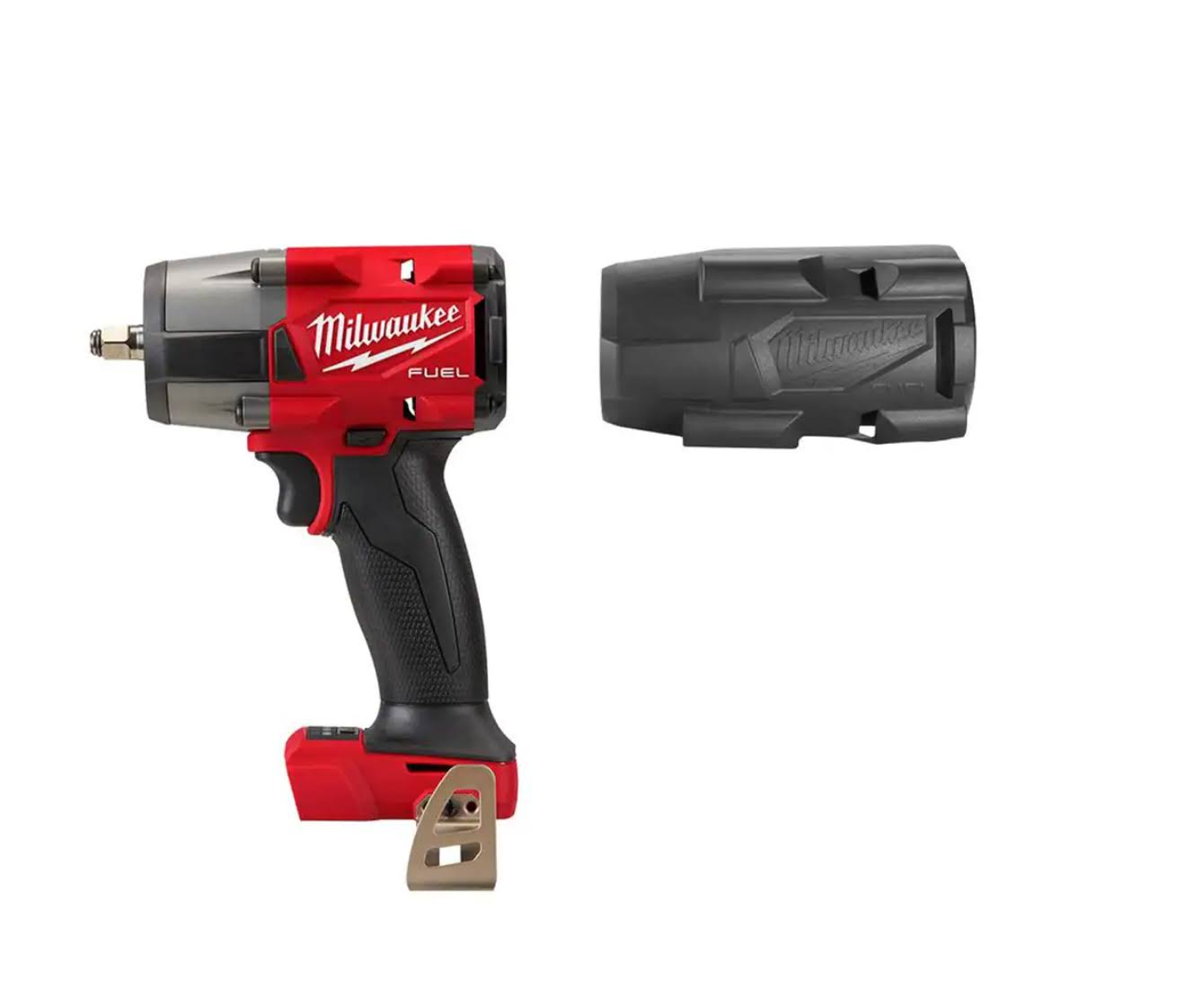 2960-20-49-16-2960 M18  18V Lithium-Ion Mid Torque Brushless Cordless 3/8 in. Impact Wrench with Friction Ring, Protective Boot