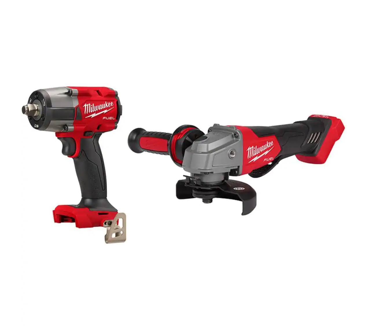 2962-20-2880-20 M18  Gen-2 18V Lithium-Ion Brushless Cordless Mid Torque 1/2 in. Impact Wrench with Friction Ring with Grinder