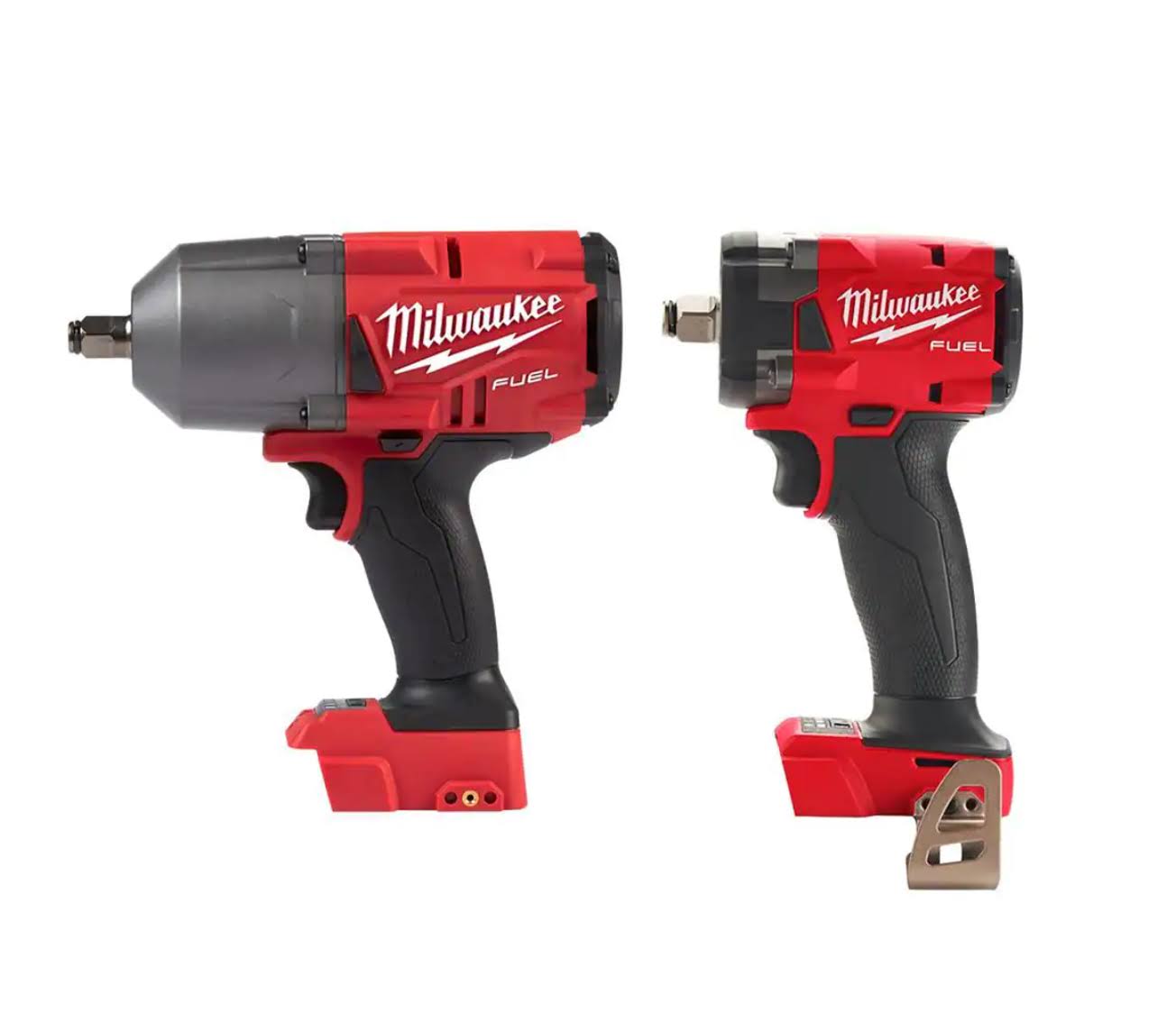 2767-20-2855-20 M18  18V Lithium-Ion Brushless Cordless 1/2 in. Impact Wrench with Compact Impact Wrench (2-Tool)