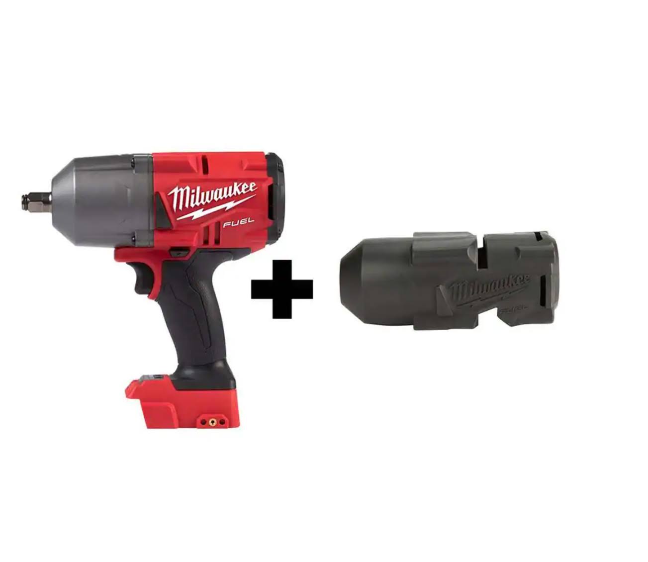 2767-20-49-16-2767 M18  18V Lithium-Ion Brushless Cordless 1/2 in. Impact Wrench with Friction Ring With Protective Boot