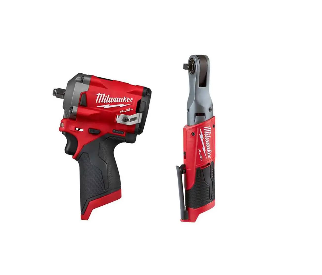 2554-20-2557-20 M12  12V Lithium-Ion Brushless Cordless  3/8 in. Impact Wrench and Ratchet Kit (Tool-Only Kit)