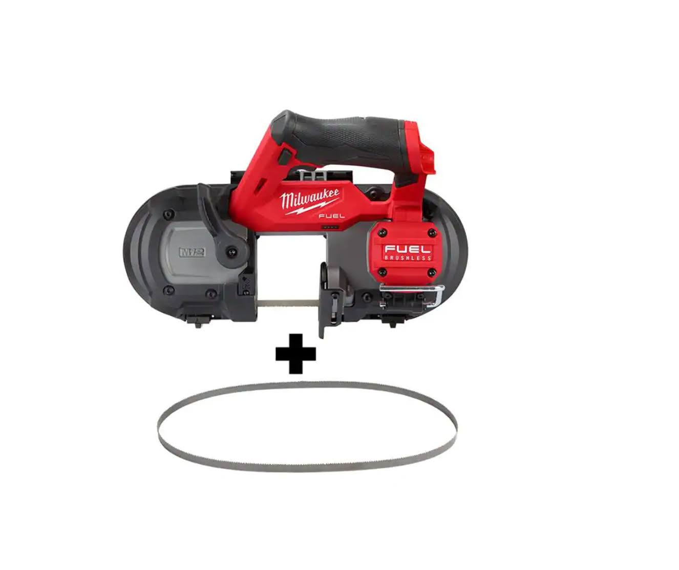 2529-20-48-39-0631 M12  12V Lithium-Ion Cordless Sub-Compact Band Saw with (4) 12/14 TPI Extreme Metal Cutting Band Saw Blades