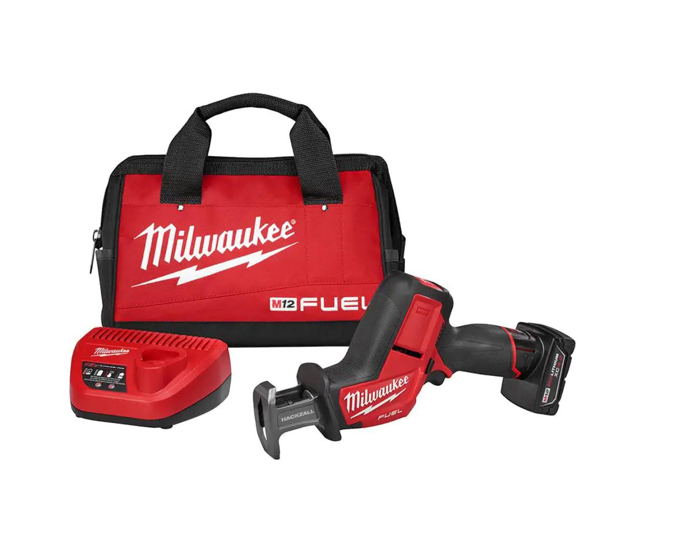 2520-21XC M12  12V Lithium-Ion Brushless Cordless  Reciprocating Saw Kit w/ One 4.0Ah Batteries Charger   Tool Bag