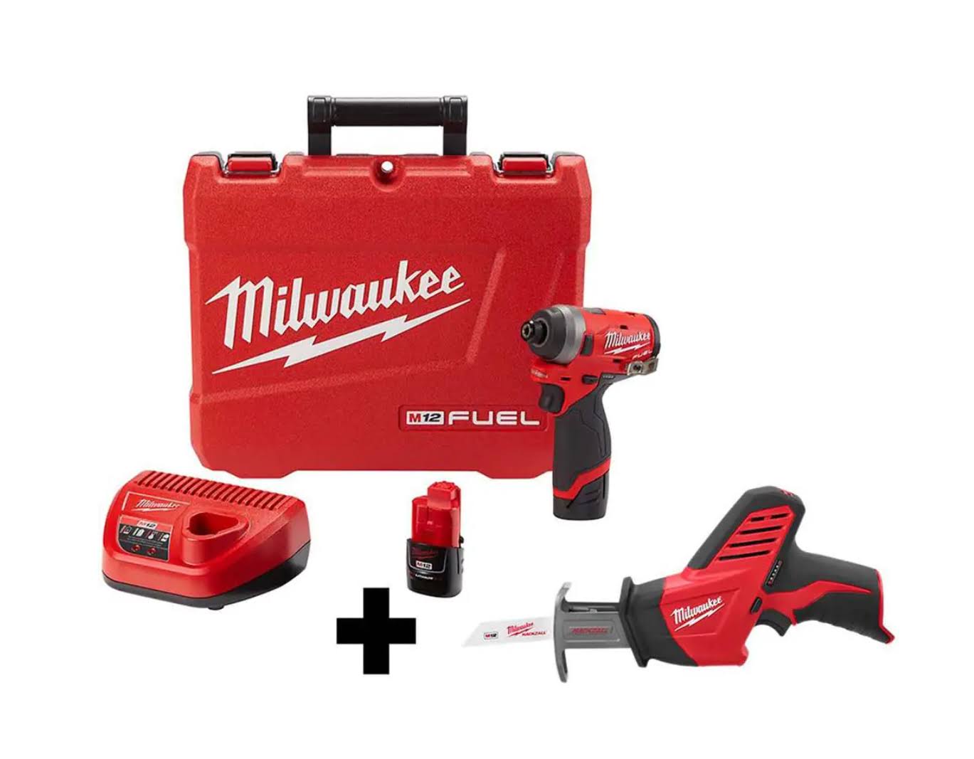 2553-22-2420-20 M12  12V Lithium-Ion Brushless Cordless 1/4 in. Hex Impact Driver Kit W/ M12
