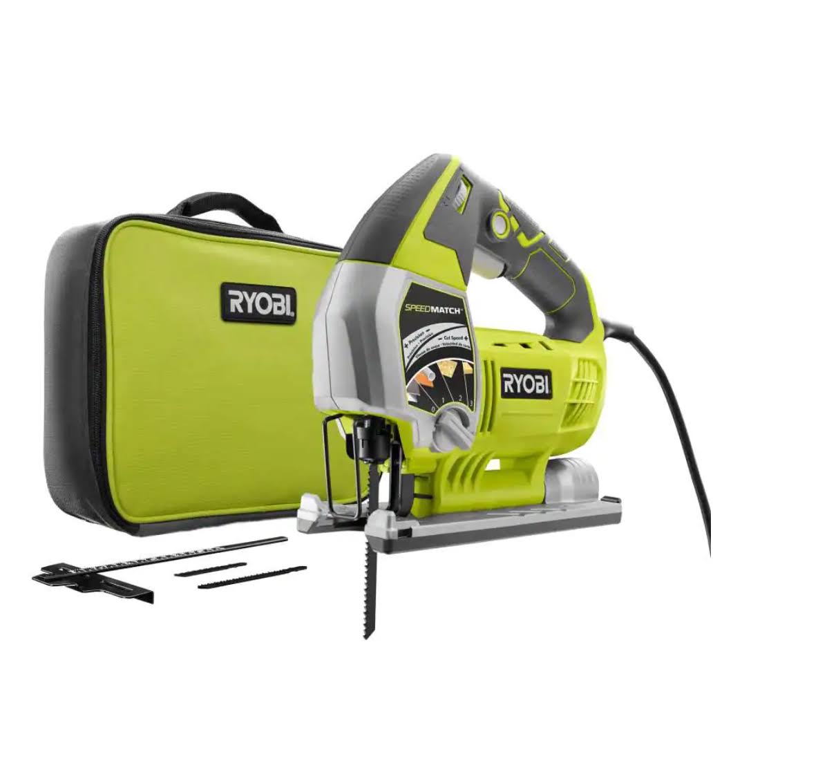 JS651L1 6.1 Amp Corded Variable Speed Orbital Jig Saw with SPEEDMATCH Technology