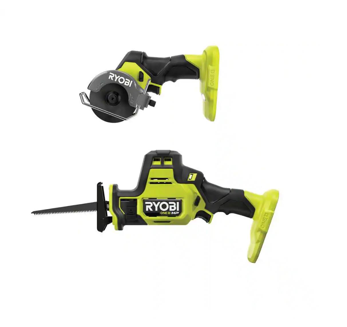 PSBRS01B-PSBCS02B  HP 18V Brushless Cordless Compact 2-Tool Combo Kit with One-Handed Reciprocating Saw and Cut-Off Tool (Tools Only)