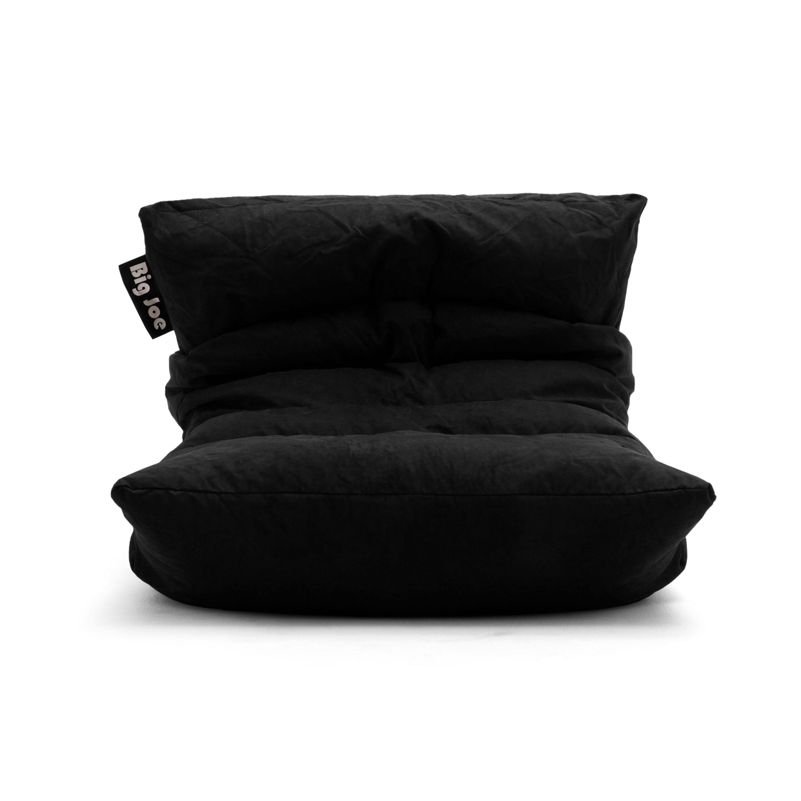 Roma Bean Bag Chair, Plush 3ft, Black