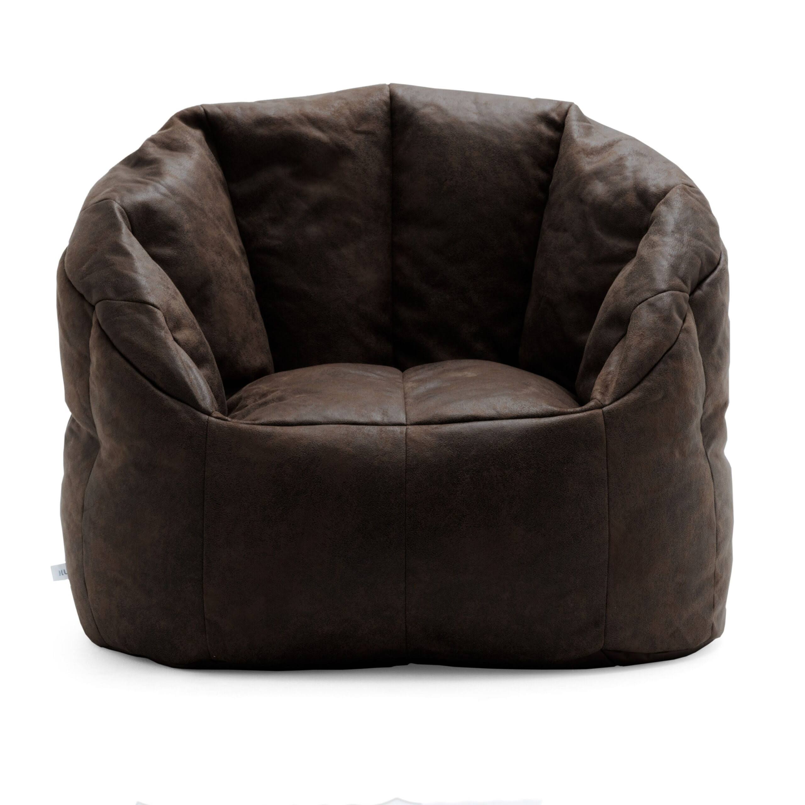 Milano Large Bean Bag Chair, Blazer 3ft, Espresso