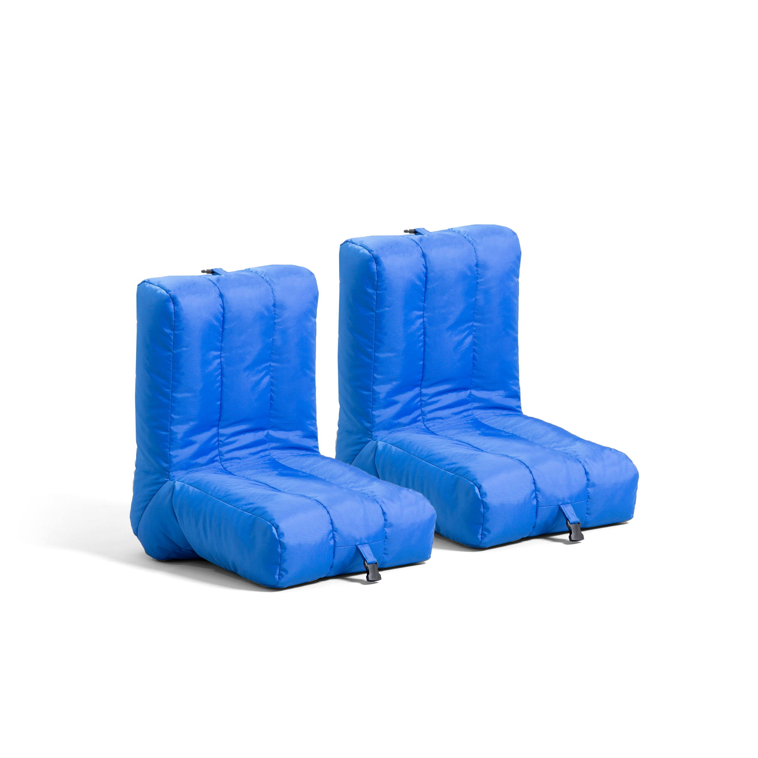 Grab   Go Bean Bag Chair 2-Pack, Smartmax 1.5ft, Pacific Blue