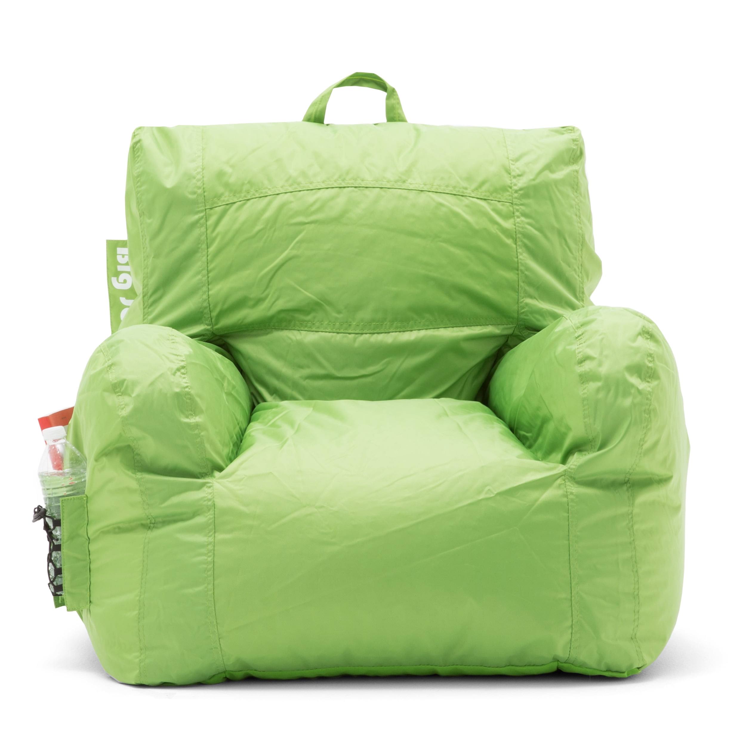 Dorm Bean Bag Chair, Kids/Teens, Smartmax 3ft, Spicy Lime