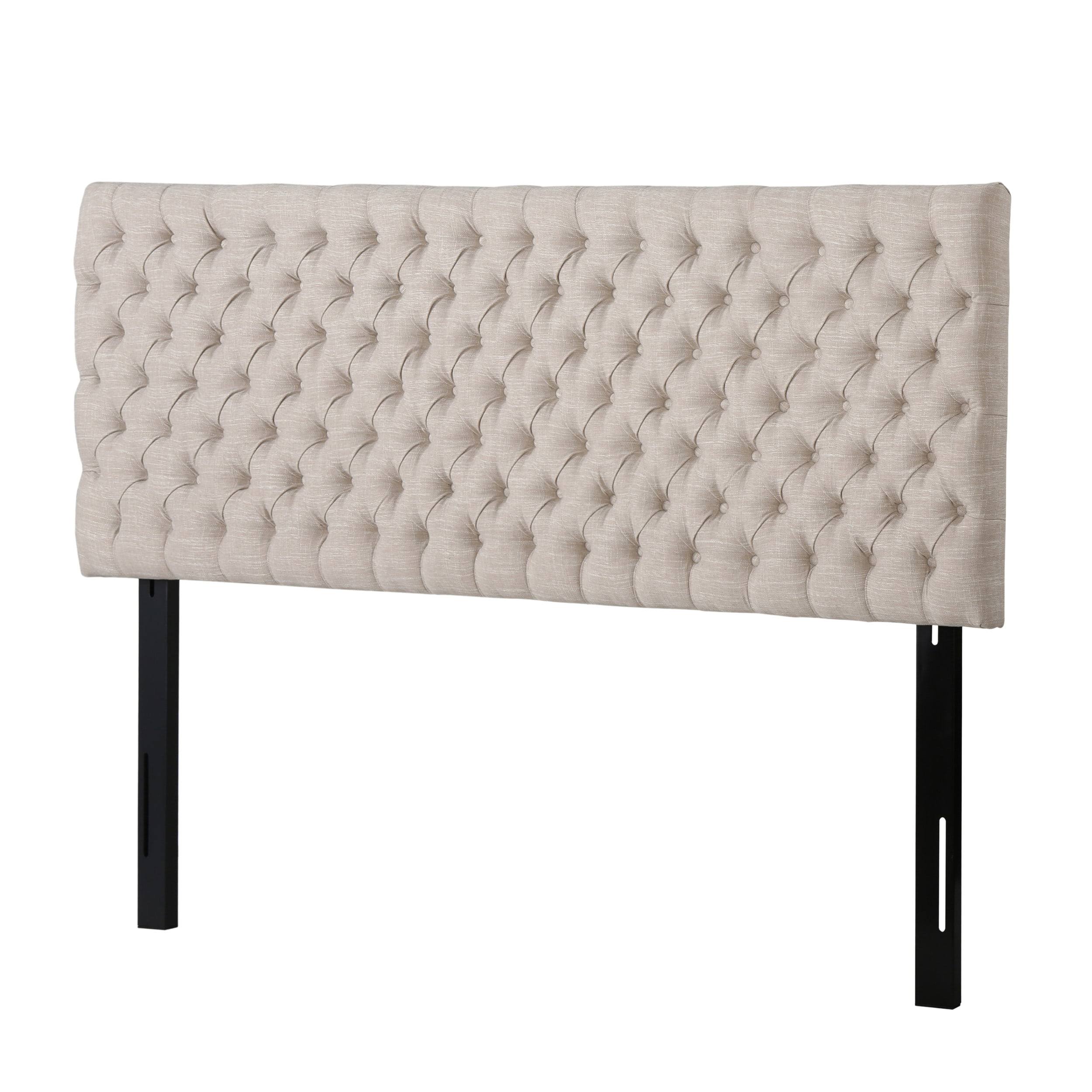 Benjamin Tufted Beige King/Cal-King Headboard