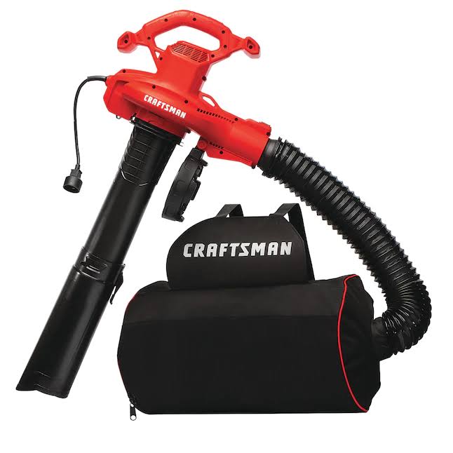CMEBL7000 12-Amp 450-CFM 260-MPH Corded Electric Leaf Blower (Vacuum Kit Included)