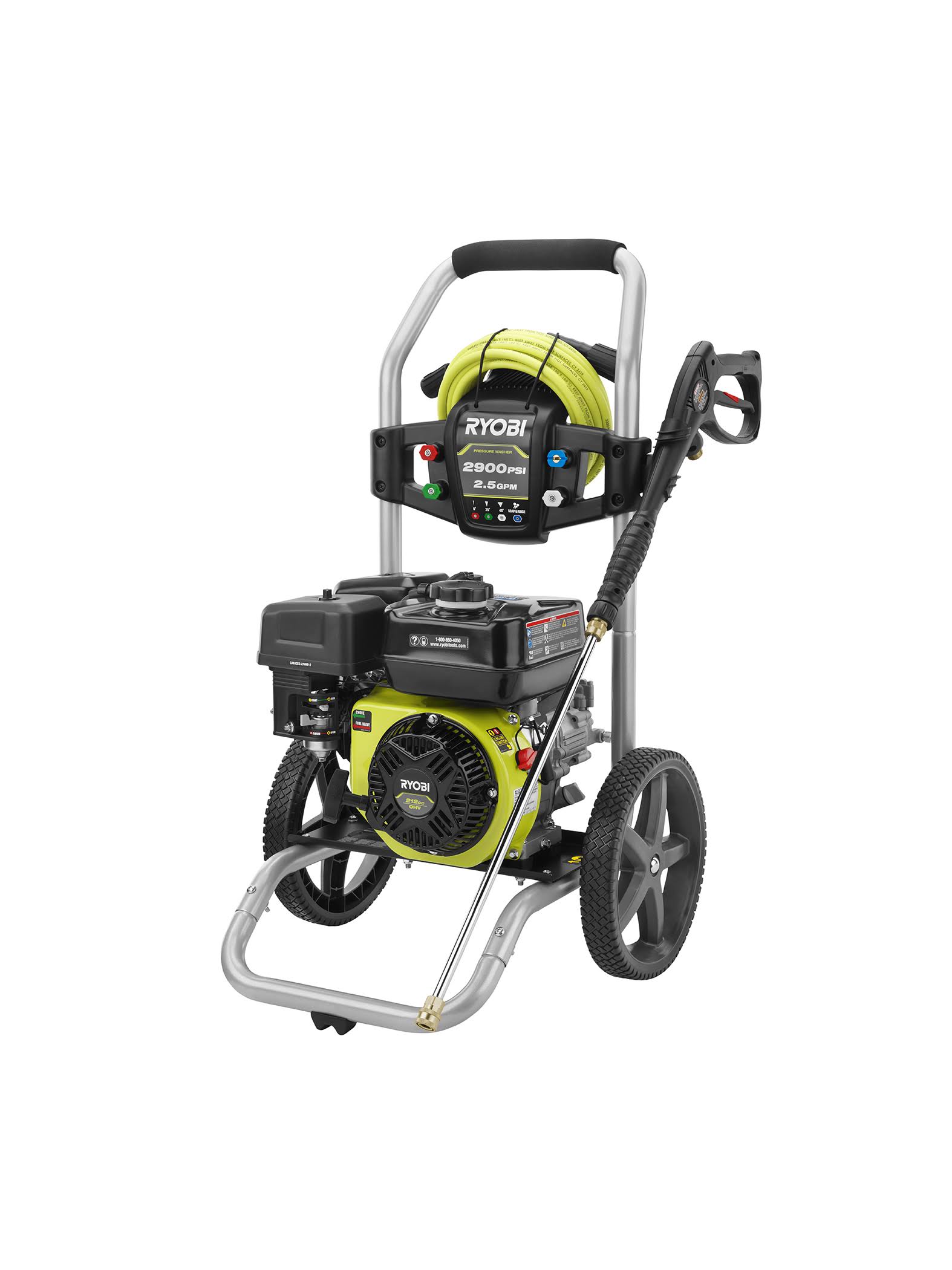 RY802925VNM 2900 PSI 2.5 GPM Cold Water Gas Pressure Washer