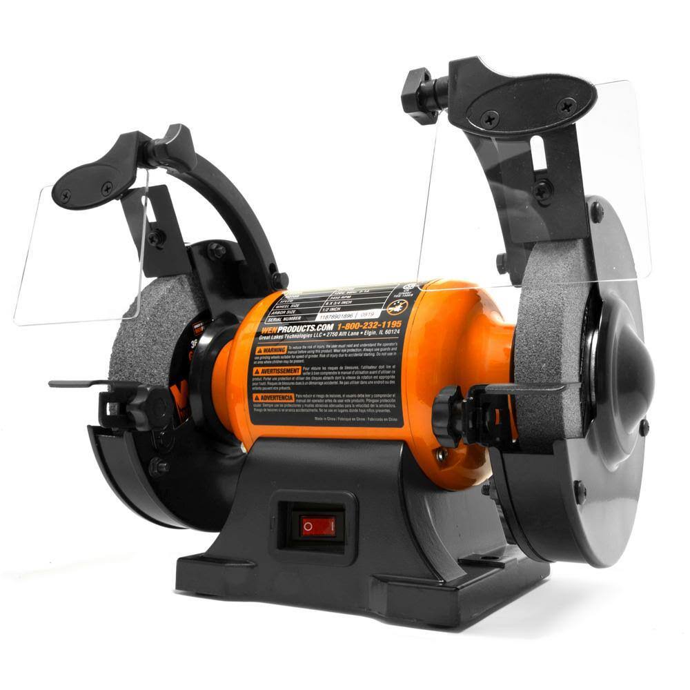BG4260 6 in. 2.1 Amp Single Speed Bench Grinder