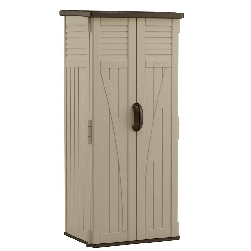 BMS2000 2 ft. 8.25 in. X 2 ft. 1.5 in X 6 ft. Resin Vertical Storage Shed