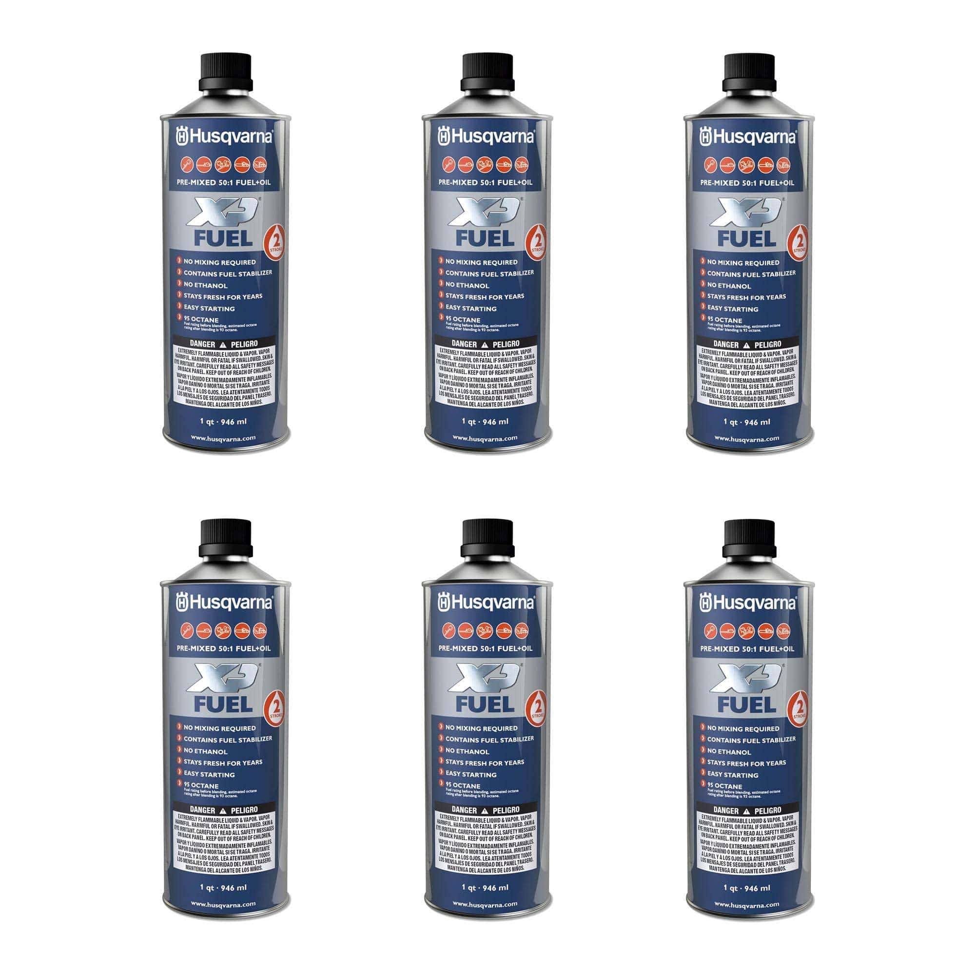 584309701 XP Pre-Mixed 2-Stroke Fuel and Engine Oil Quart (6 Pack)