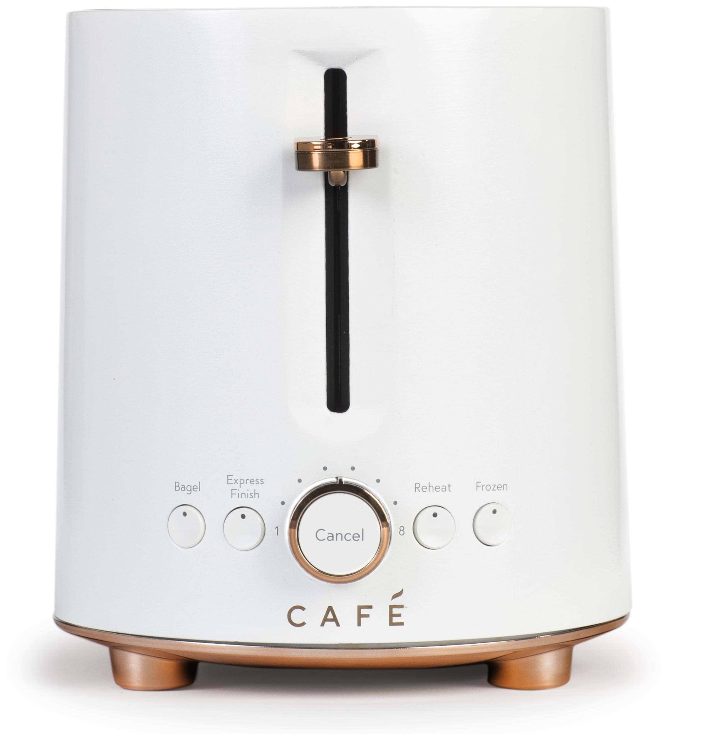 Cafe 2-Slice White 1600-Watt Toaster