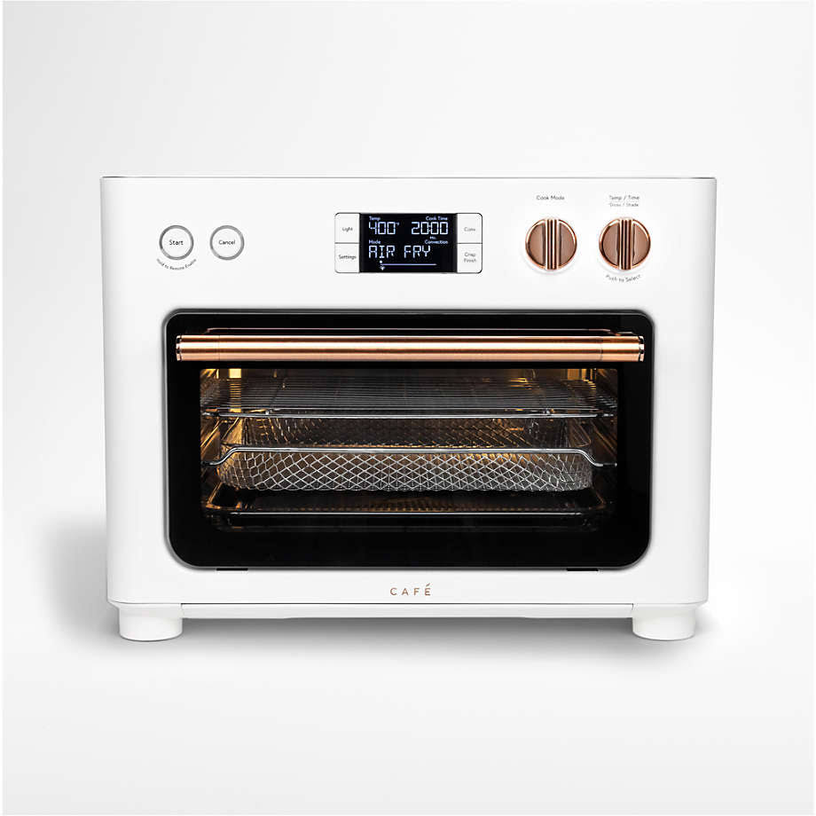 Café Couture Matte White Air Fryer Toaster Oven