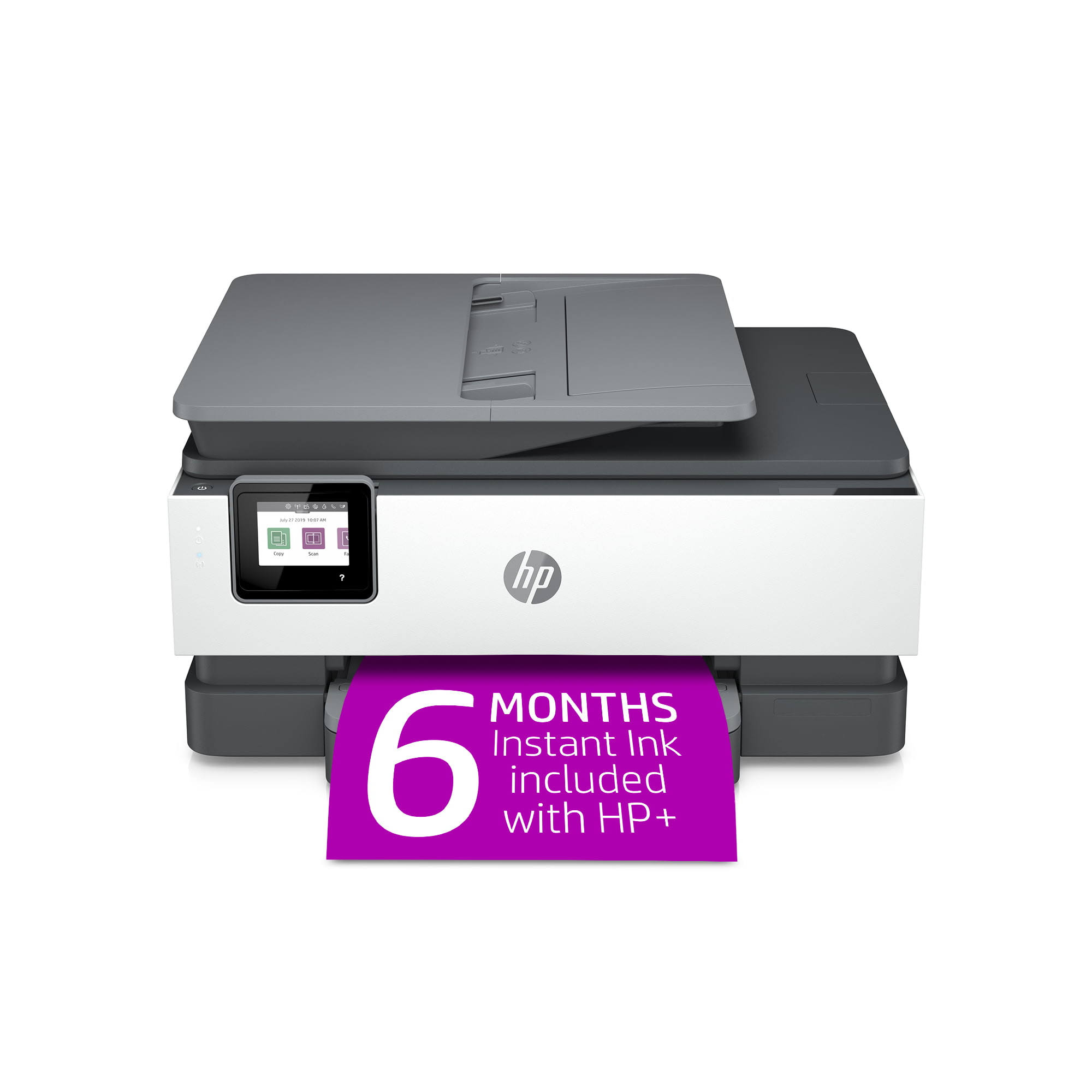 Office 8025e All-in-One Wireless Color Inkjet Printer   6 months free Instant Ink with +