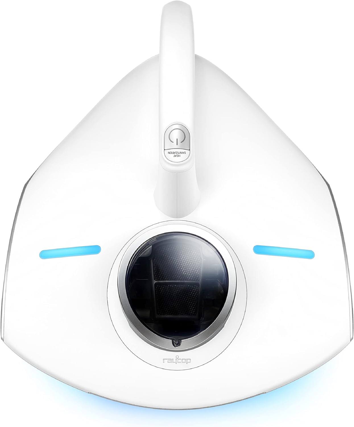 Raycop RS Pro Bed Vacuum Cleaner   17Kpa Powerful Suction   Mattress Cleaner with UV Light Steamless Heat Technology for Eradicating Allergens | Pulsating Brush Cleans Pet Hairs| HEPA Filtration
