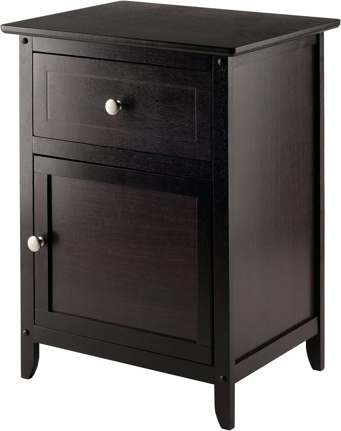 Eugene Accent Table, 18.9 inches, Espresso