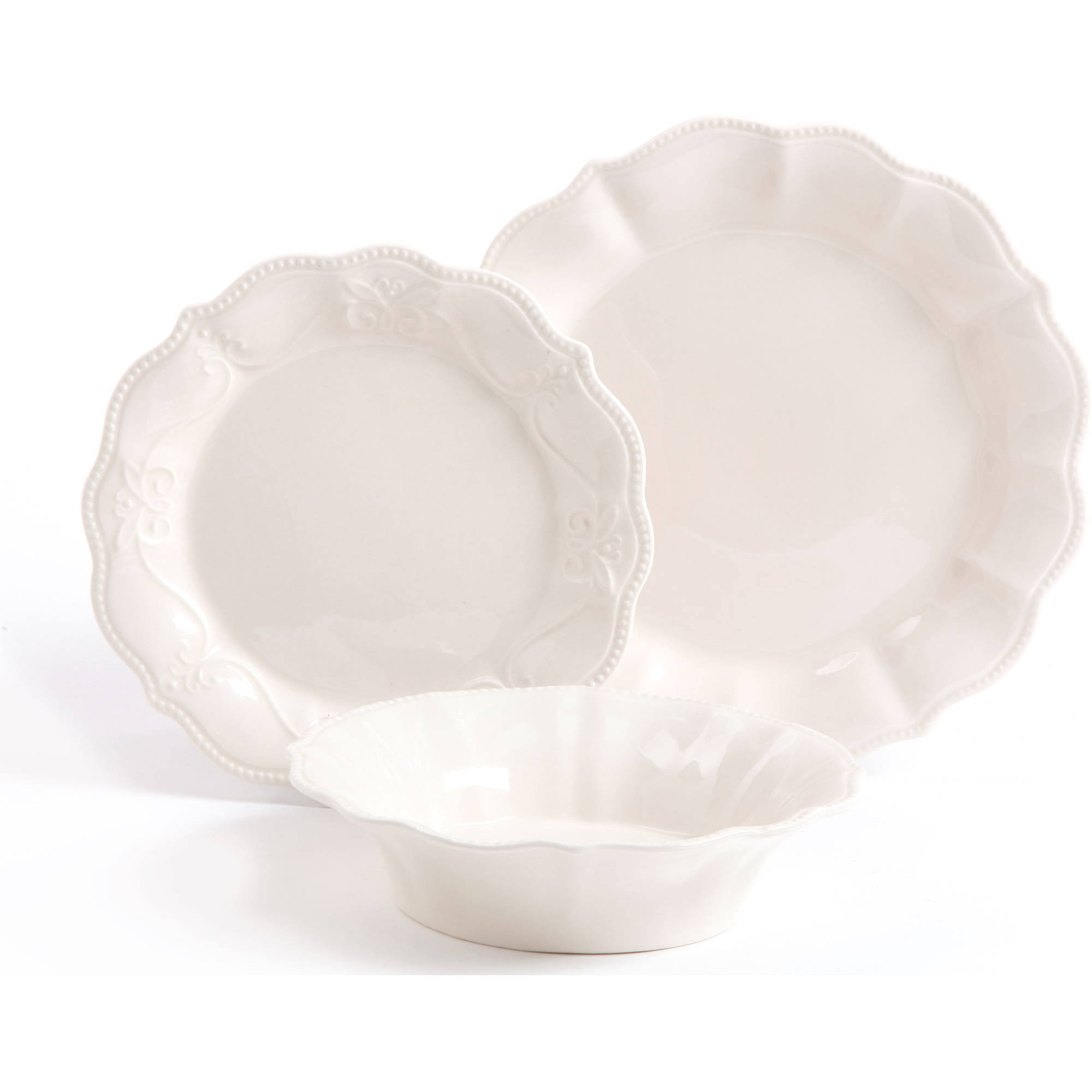 The Pioneer Woman Paige 12-Piece Dinnerware Set