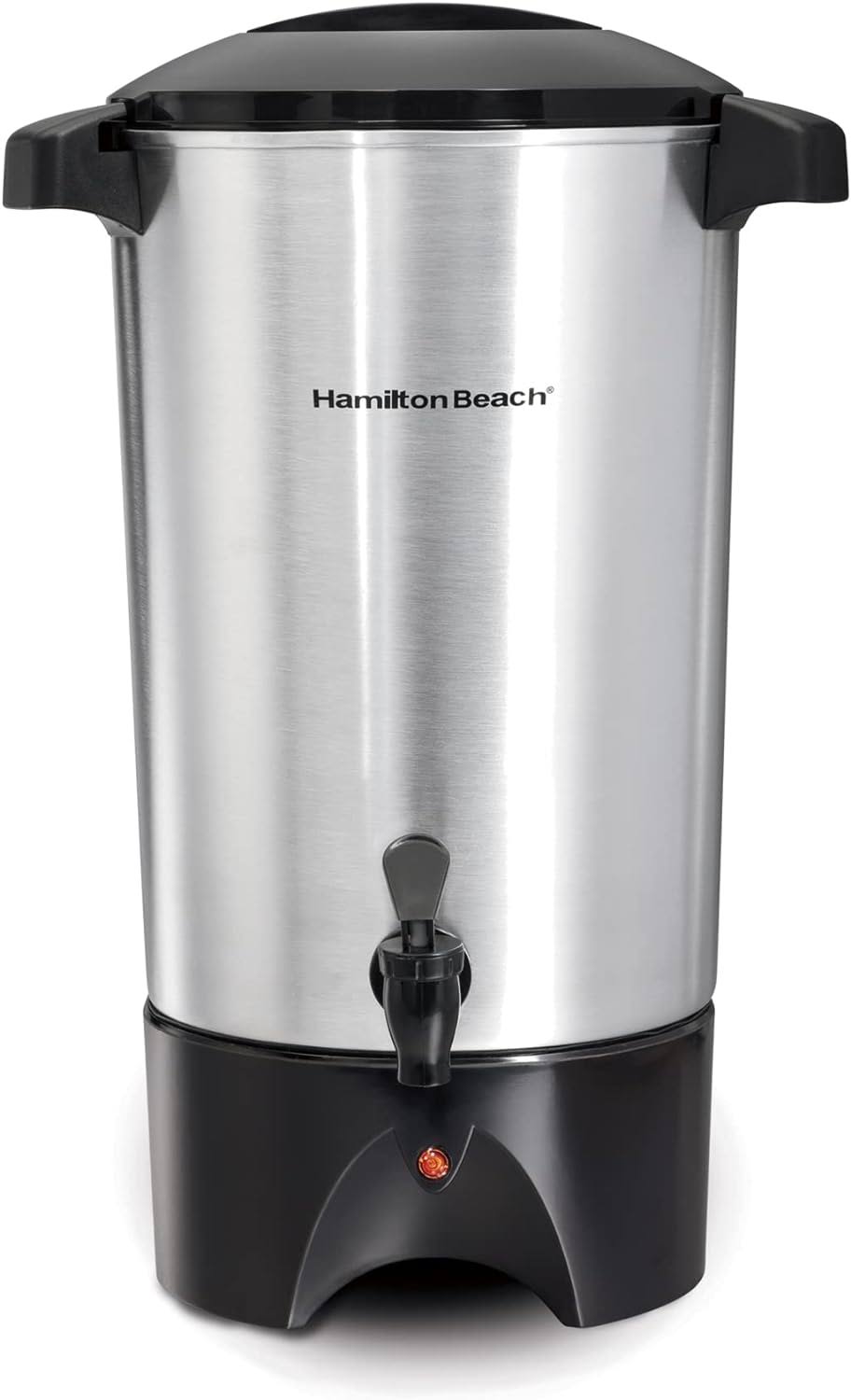 Beach 45 Cup Coffee Urn and Hot Beverage Dispenser, Silver
