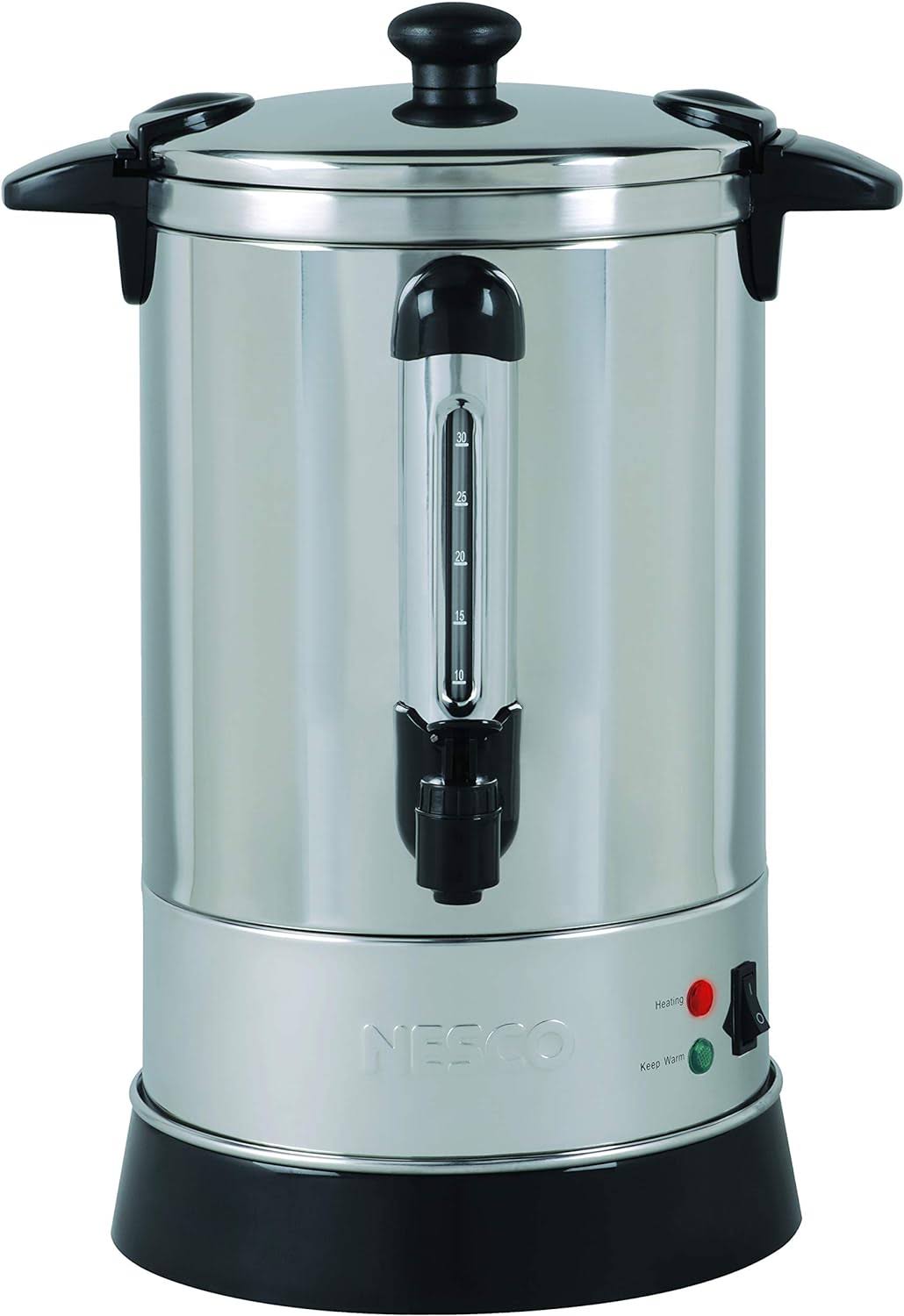 Nesco Professional Coffee Urn, 30 Cups, Stainless Steel