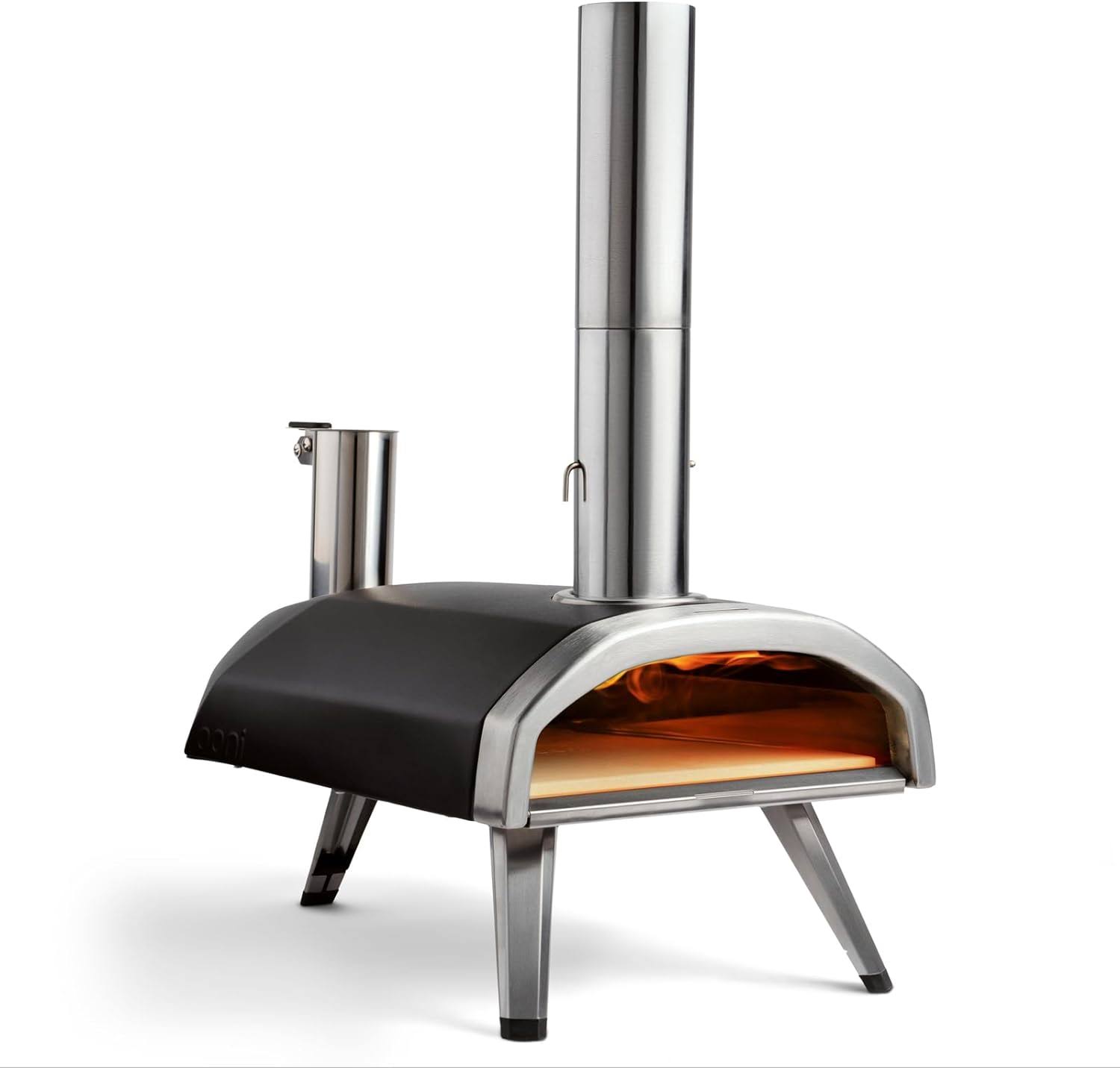ooni Fyra 12 Wood Fired Outdoor Pizza Oven   Portable Hard Wood Pellet Pizza Oven   Ideal for Any Outdoor Kitchen   Outdoor Cooking Pizza Maker   Backyard Pizza Ovens   Countertop Pizza Oven