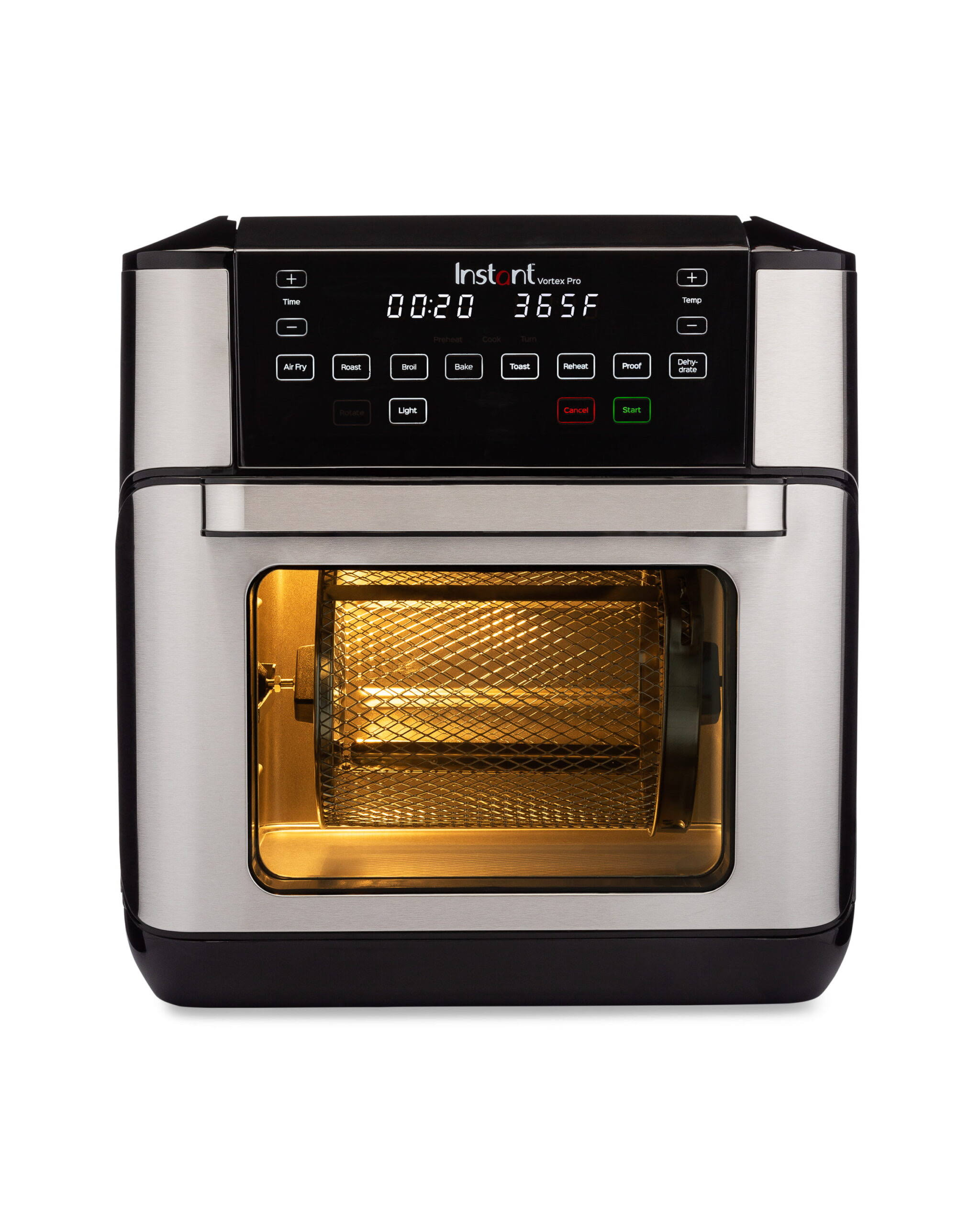 Vortex Pro 10-Quart Air Fryer, 9-in-1 Rotisserie and Convection Oven, Stainless Steel