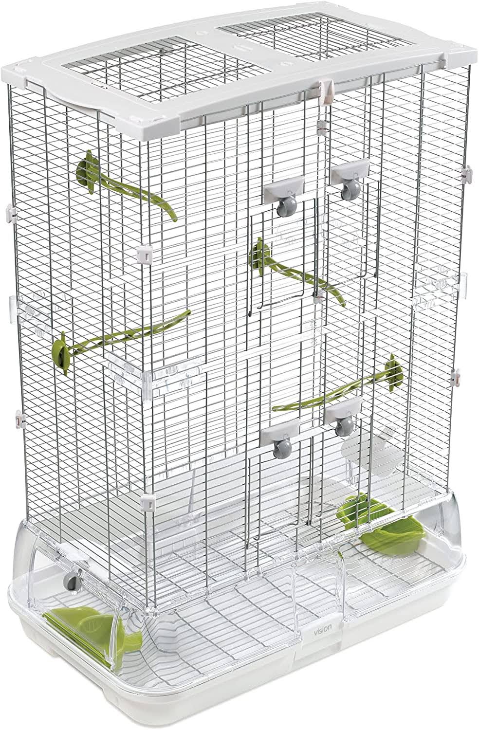 Vision Wire Bird Cage, Bird Home for Parakeets, Finches and Canaries, Medium