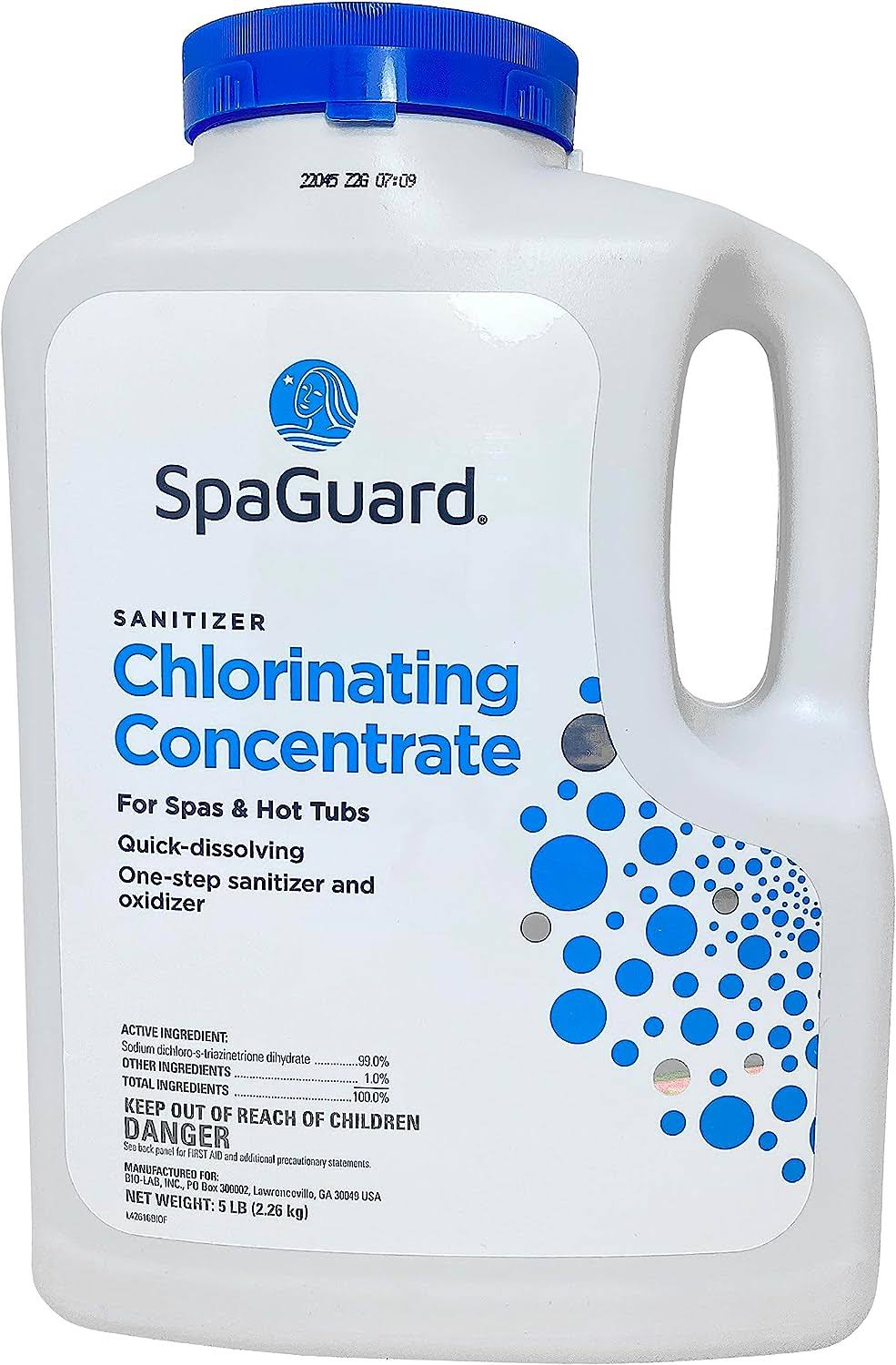 SpaGuard Spa Chlorinating Concentrate   5 Lb