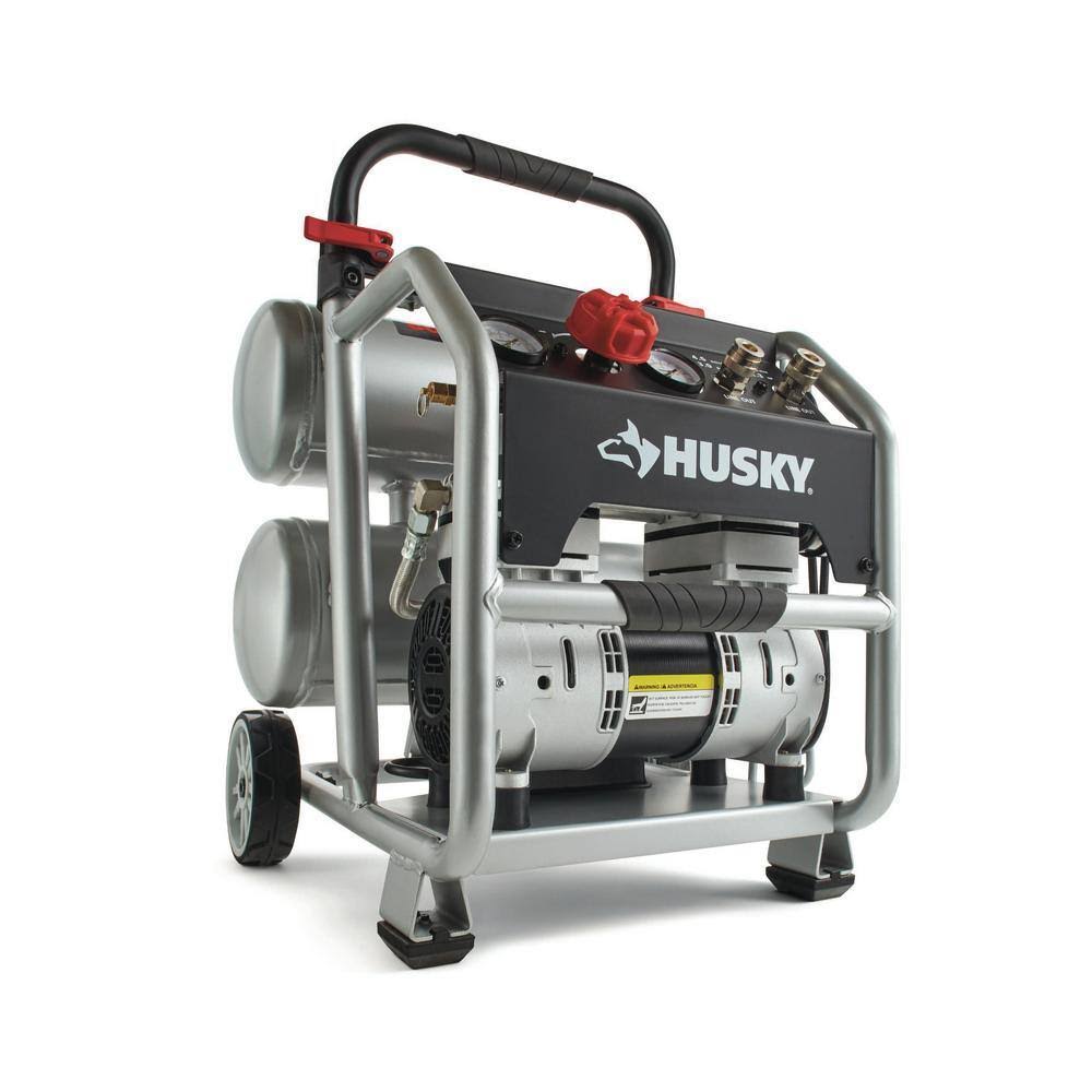 3320445 4.5 Gal. Portable Electric-Powered Silent Air Compressor