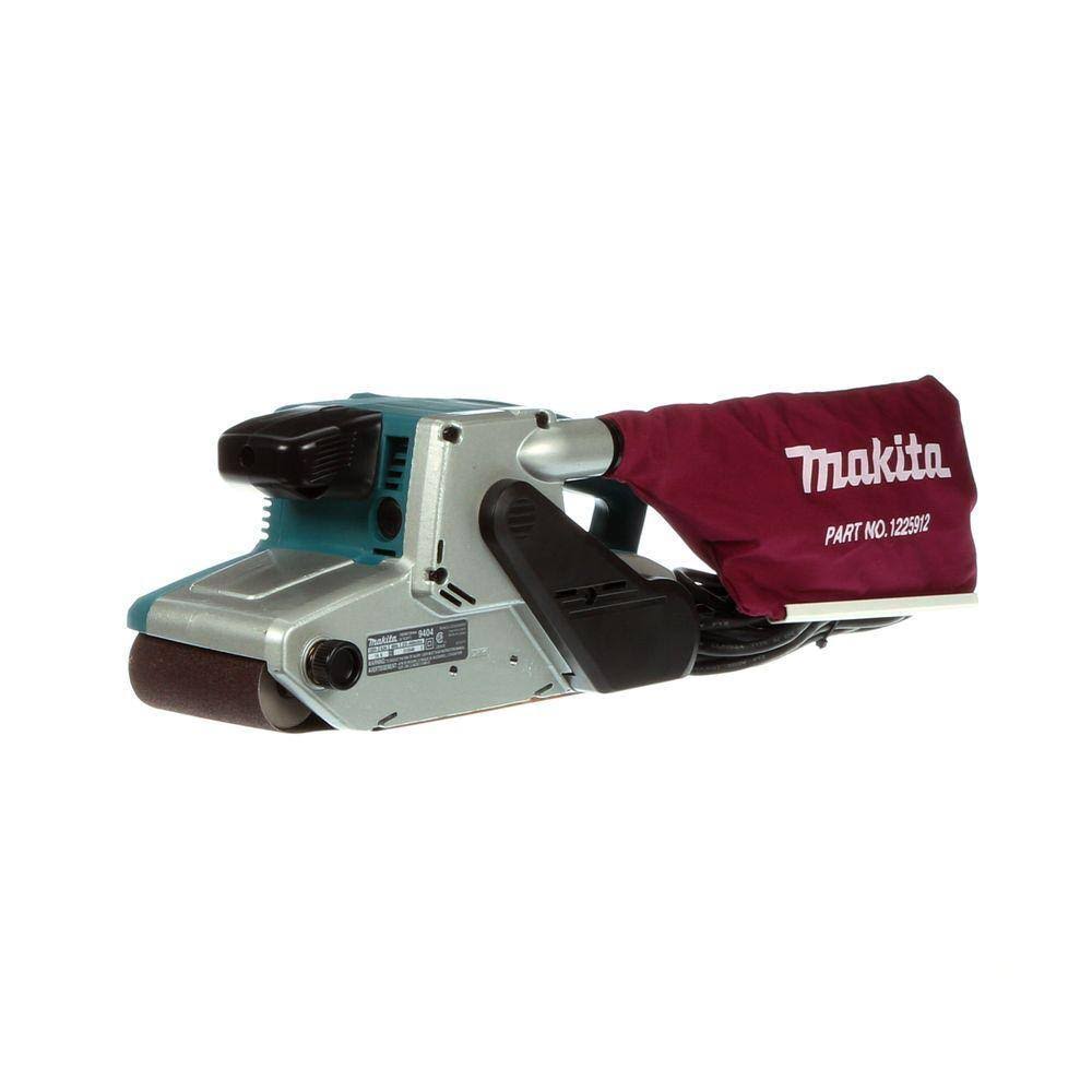 9404 8.8 Amp 4 in. x 24 in. Corded Variable Speed Belt Sander with Dust Bag
