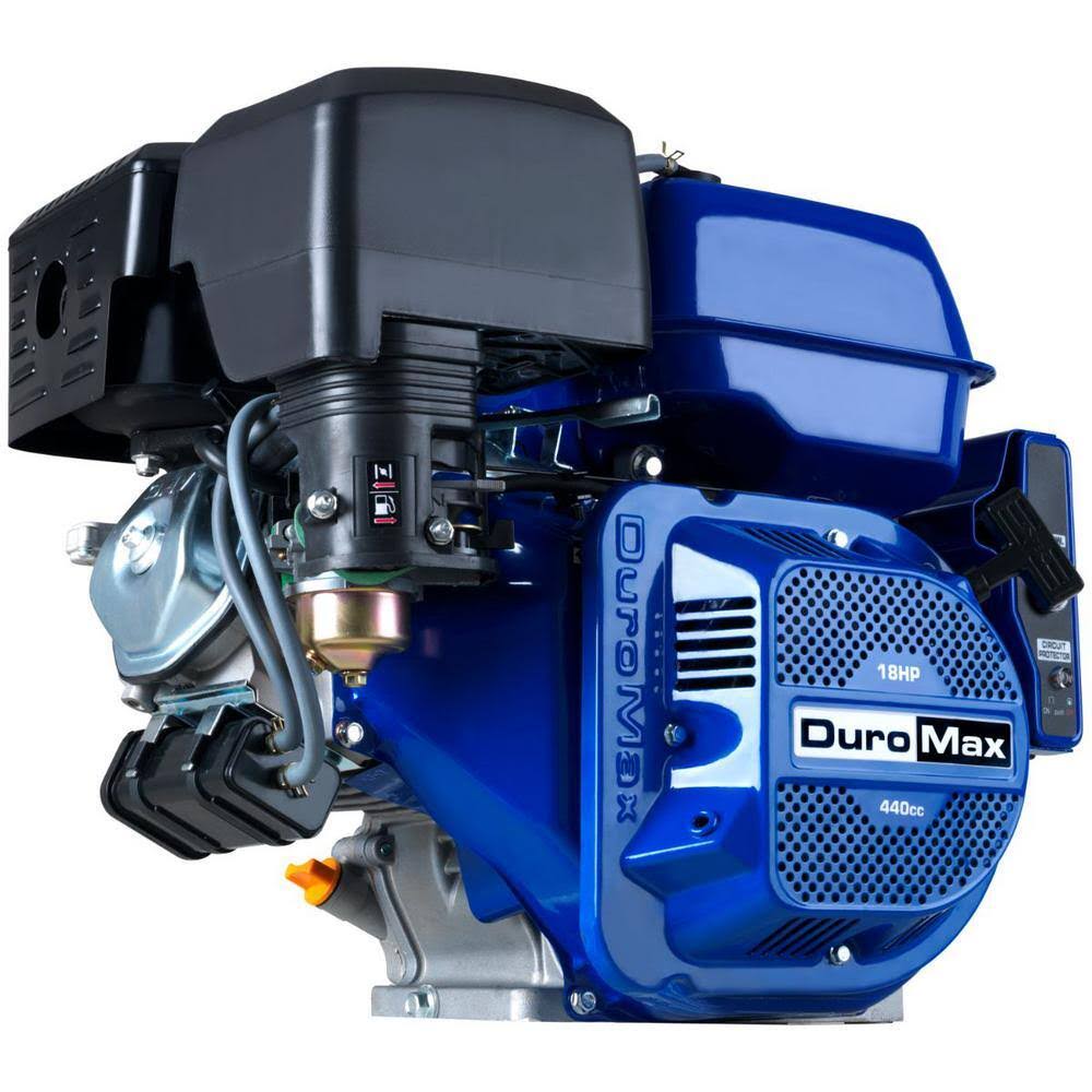 DUROMAX XP18HPE 440 cc 1 in. Shaft Recoil / Electric Start Gasoline Engine