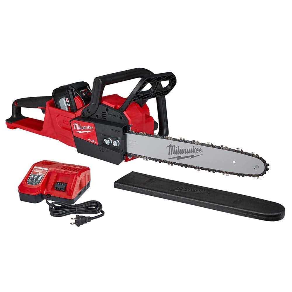 2727-21HD M18 FUEL 16 in. 18-Volt Lithium-Ion Battery Brushless Cordless Chainsaw Kit with 12.0 Ah Battery and M18 Rapid Charger
