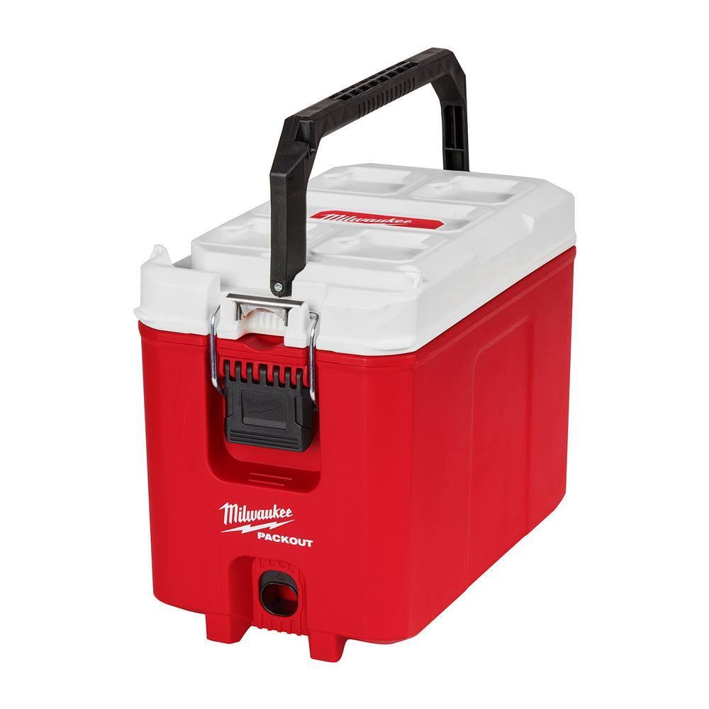 48-22-8460 PACKOUT 10 in. Red 16 qt. Compact Cooler