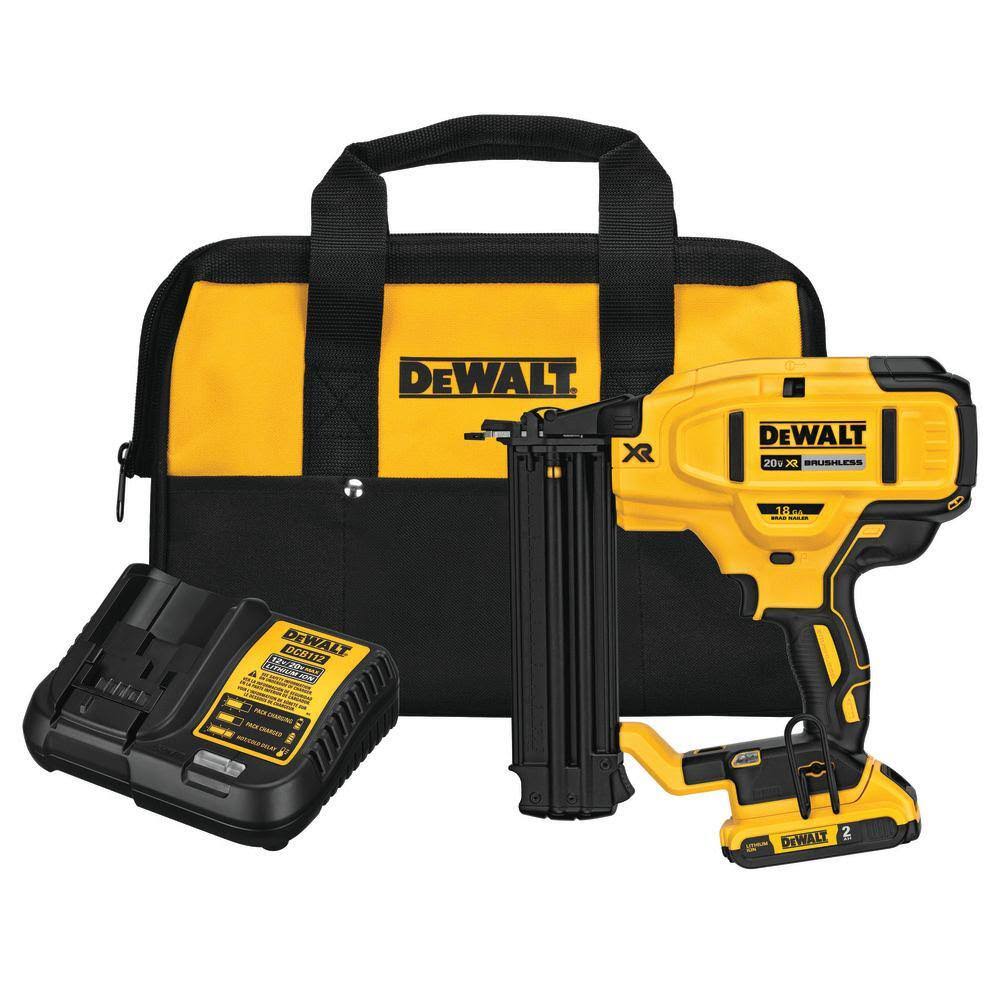 DCN680D1 20V MAX XR Lithium-Ion 18-Gauge Cordless Brad Nailer Kit