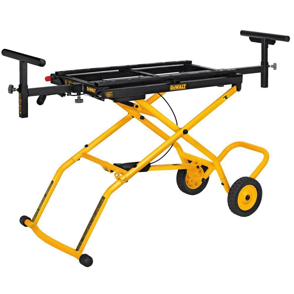 DWX726 32-1/2 in. x 60 in. Rolling Miter Saw Stand with 300 lbs. Capacity