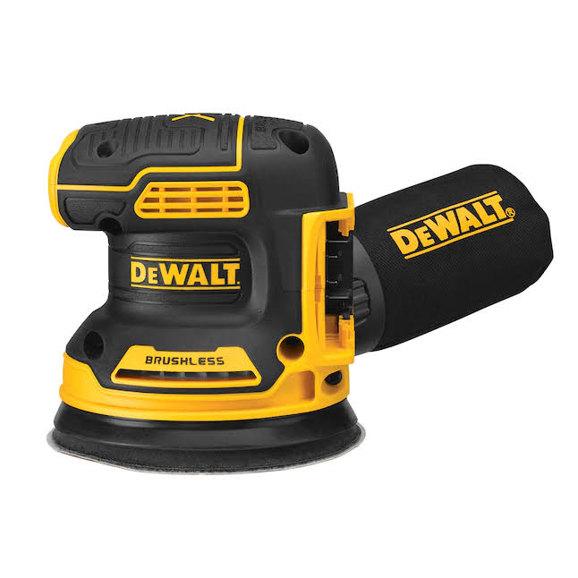 DCW210B 20-Volt Brushless Cordless Variable Speed Random Orbital Sander with Dust Management