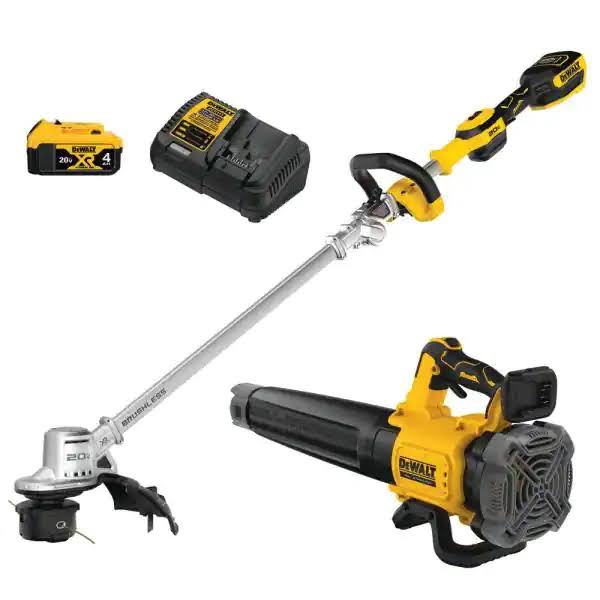 DCKO222M1 20-Volt MAX Cordless Lithium-Ion String Trimmer, Blower Combo Kit (2-Tool) with Battery and Charger