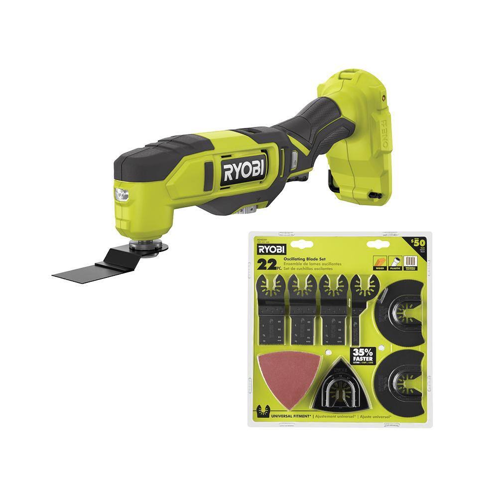 PCL430B-A242201 ONE+ 18V Cordless Multi-Tool (Tool Only) with 22-Piece Oscillating Blade Set