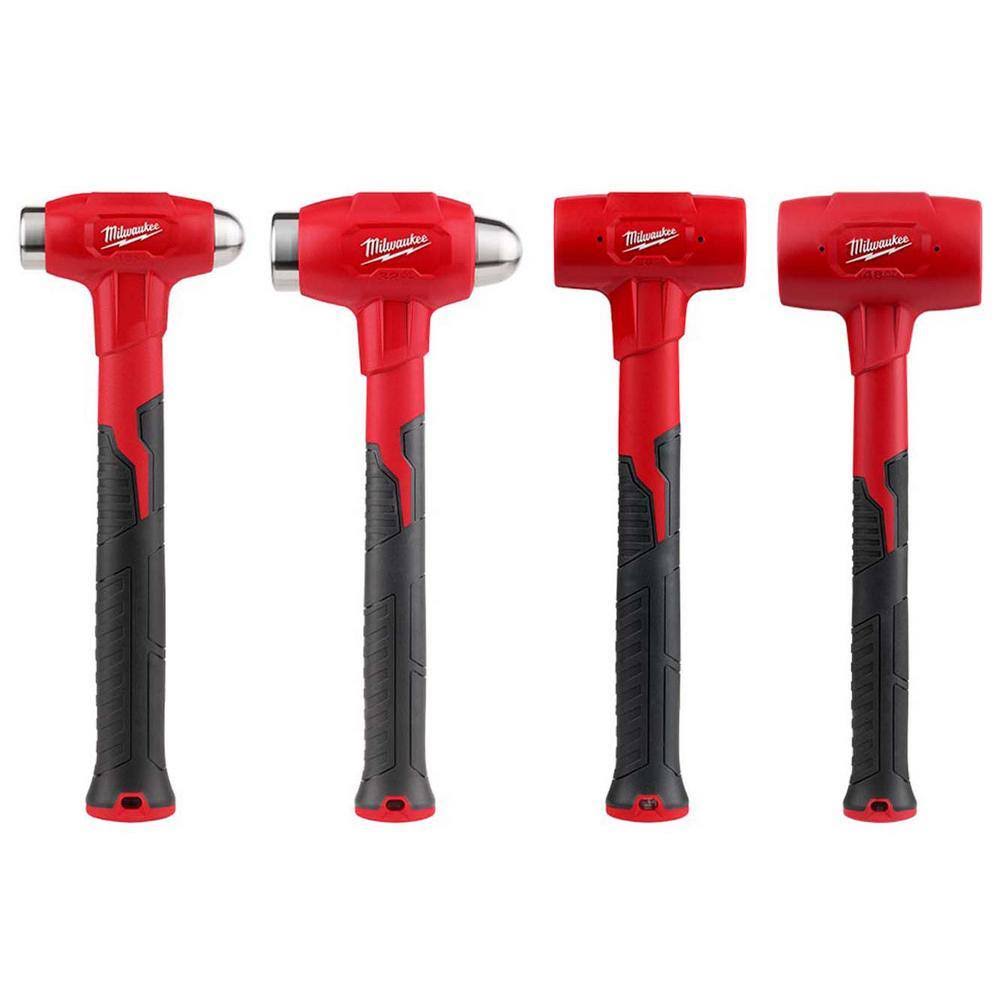 48-22-9140-9141-9150-9151 Dead Blow Hammer Set (4-Piece)