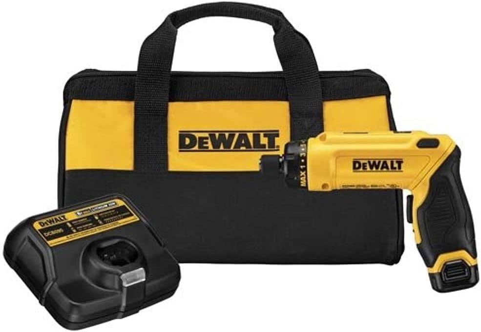 8V MAX Gyroscopic Cordless Screwdriver 1-Battery Kit, Electric (DCF680N1)
