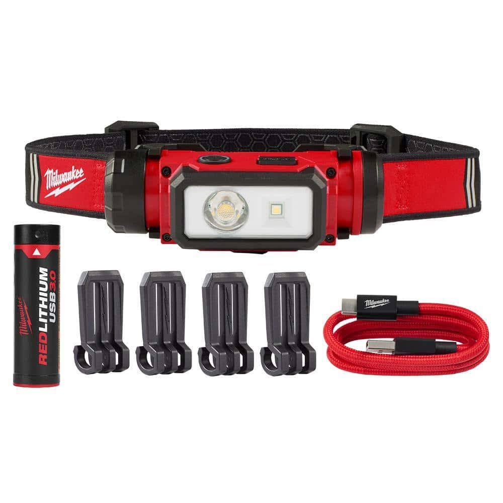 2163-21 600 Lumens LED REDLITHIUM Hard Hat Headlamp