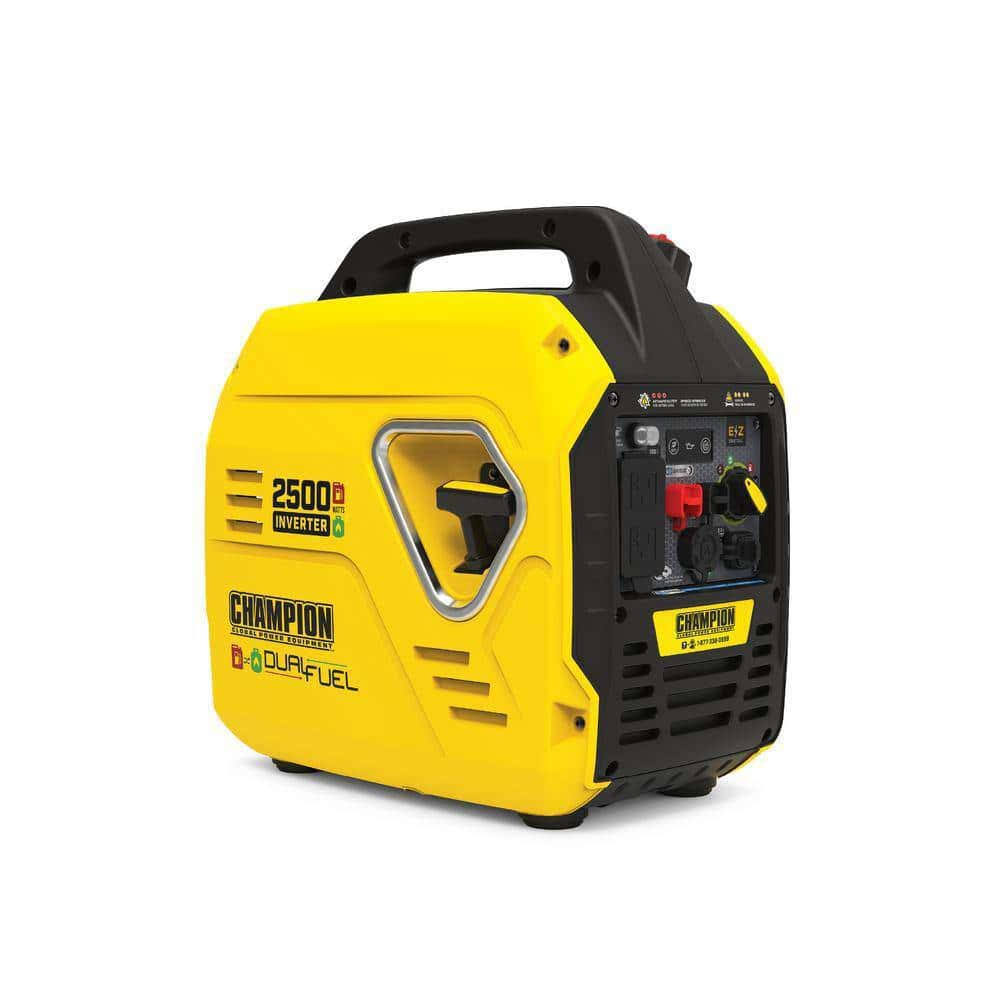 Power Equipment 2500-Watt Ultralight Gasoline and Propane Powered Dual Fuel Inverter Generator