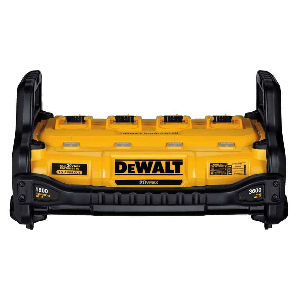 DCB1800B 1800 Watt Portable Power Station and 20V/60V MAX Lithium-Ion Battery Charger