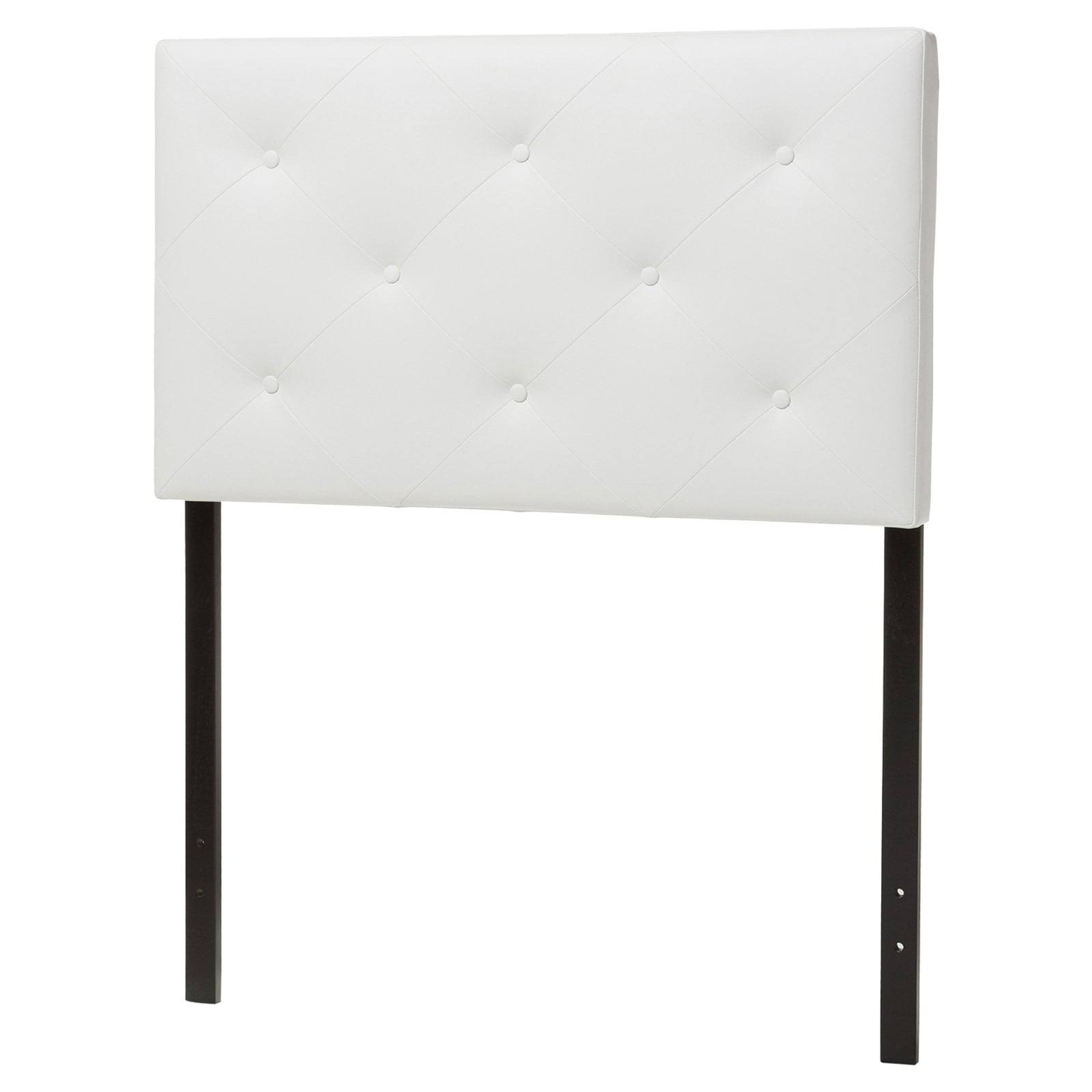 Baltimore Upholstered Headboard, Queen, White